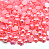 Xulin 2mm 4mm 6mm 8mm 10mm Demi-Rond Strass Lâche Abs Flatback Perles Perles