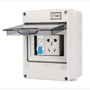 5WAY IP65 waterproof box can be equipped with circuit breakers <b>sockets</b> etc. For customization please contact customer service - Product Image 5