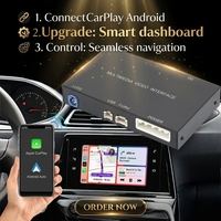 Adaptador Inalámbrico CarPlay Smart Box 5G WiFi Plug and Play para Peugeot/Citroën 2011-2018
