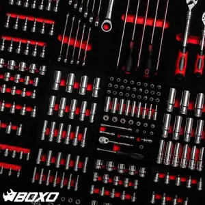 BOXO tool kit set auto repairing ratcheting 7 pics
