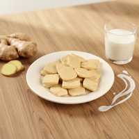 Wholesale Ginger Milk Sugar Toffee Brown Soft Piece Candy 2.5kg 4/Pack Bulk Holiday Gifts Leisure Snacks
