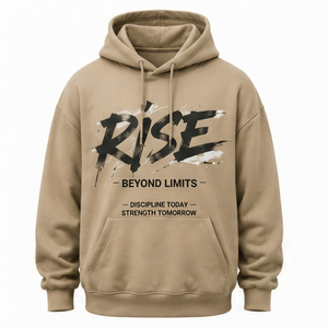 Sudadera con Capucha de Algodón y Fibra de Bambú para Hombre, Sudadera Holgada de Estilo Urbano con Bolsillo Delantero - Product Image 1