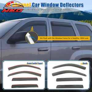 Pare-soleil pour fenêtres de Jeep Grand Cherokee 05-10, déflecteurs de pluie - Product Image 2