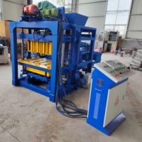 Machine à briques creuses en ciment QT4-28 Machine de formage de blocs de béton entièrement automatique Se vend bien en Afrique
