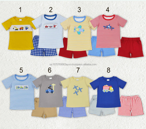 เสื้อผ้าเด็กผู้ชาย ชุดเสื้อแขนสั้น กางเกงขาสั้น ชุดฤดูร้อน พร้อมส่ง - Product Image 5