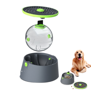 KINYU 2022 yeni İşlevli IQ eğitim Pet yavaş besleyici topu kase köpek bulmaca oyuncak zenginleştirme - Product Image 1
