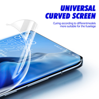 Vente en gros de protecteur d'écran en PET et TPU avec logo personnalisé, film transparent de découpe en hydrogel