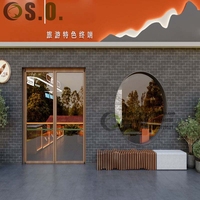 Fournisseurs professionnels de magasin de fumée Magasin de fumée personnalisé Design Décoration Magasin de tabac Présentoir en bois