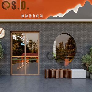 Proveedores profesionales de tienda de humo Diseño de tienda de humo personalizado Decoración Tienda de tabaco Muebles de exhibición de madera - Product Image 5