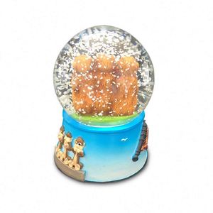 Globe à neige en résine personnalisé avec photo de ville, souvenir de Londres, promotionnel, pour collection ou cadeau - Product Image 3