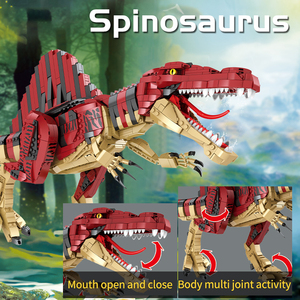 Multi-style <strong>Dinosaur</strong> World <strong>Building</strong> <strong>Block</strong> Toy Set Quality Dino Model Bricks Kit Jurassic <strong>DIY</strong> Assembly Toys <strong>3D</strong> <strong>Puzzle</strong> <strong>Block</strong> - Product Image 5