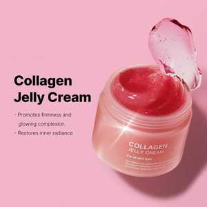 Crème gelée au collagène 110 ml, gel hydratant pour le visage, pour peaux sèches, normales et mixtes - Product Image 5