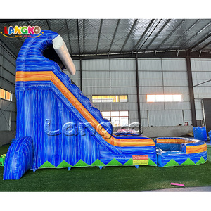 Toboggan aquatique gonflable Tsunami, très populaire et abordable, en PVC 18 OZ, idéal pour la <span class=keywords><strong>location</strong></span> événementielle - Product Image 5