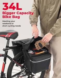 Sac à dos de vélo imperméable personnalisé de grande taille avec motif de montagne, échantillon gratuit, pour hommes, femmes et autres, pour les voyages en plein air, la randonnée et les sports - Product Image 4