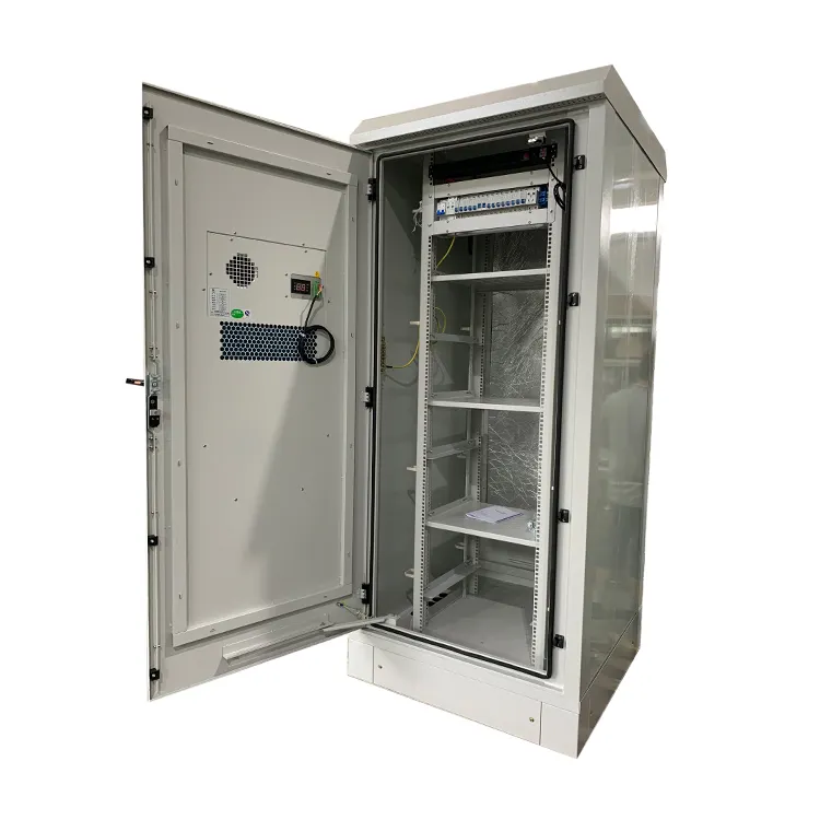 Ip55 5G Serverrek Buiten 19 "1500W Airconditioning Kast Telecom Basisstation Met Isolatie