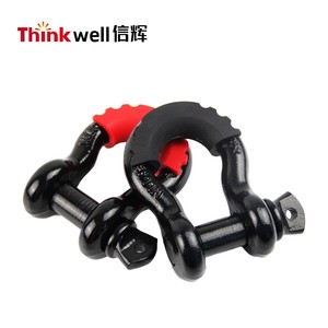 Bronze noir 150Ton fermoir G209 Bracelet en acier U 3/4 <span class=keywords><strong>D</strong></span> anneau de levage boulon et chaîne - Product Image 3