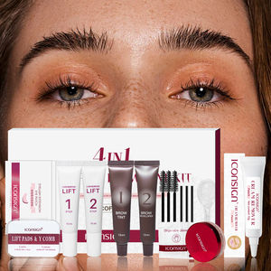 Lifting de Pestañas No Irritante 4 en 1, Lifting de Pestañas y Cejas, Tinte de Cejas, Crema Removedora de Larga Duración, 3 Colores, 3 Aromas, DIY en Casa - Product Image 6