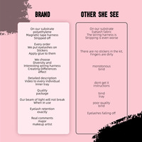 Bulu Mata Cluster Grosir Tersegmentasi DIY Ekstensi Bulu Mata Faux Mink Matte Natural Wispy Lashes