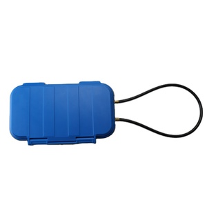 G13 <strong>Large</strong> Size Waterproof Sand Dust Proof Safe 4 Digit Combination Lock Portable <strong>Key</strong> Storage <strong>Box</strong> for Beach Gym Travel Outdoor