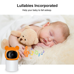 Monitor para Bebés de 5 Pulgadas, Conexión Inalámbrica de 2.4G, Cámara para Bebés, Programación de Alimentación, Monitoreo de Temperatura, Música Relajante Infrarroja - Product Image 6