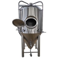 Réservoir de fermenteur de bière conique monocouche 300L avec PLC de récipient à pression de pompe et fermenteur de brassage de qualité de moteur à vendre