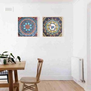 Speciale a forma di pittura a diamante <span class=keywords><strong>Mandala</strong></span> punto croce ricamo mosaico kit decorazione per la casa artigianale regalo - Product Image 3