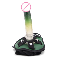 Consolador portátil realista, cinturón de pene de plástico en consolador de plástico con diseño de lujo para intimidad y juego lésbico