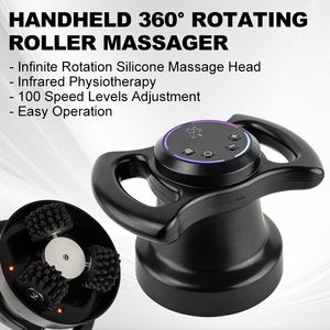 Rouleau corporel professionnel 2026 LS2604Z avec poignée large à 5 sphères pour une <span class=keywords><strong>réduction</strong></span> maximale de la <span class=keywords><strong>cellulite</strong></span> - Product Image 3