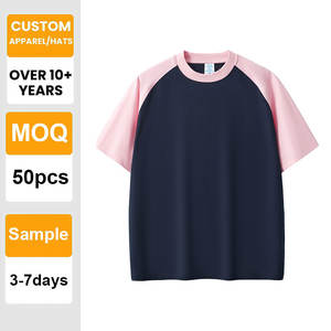 Camiseta Personalizable con Logotipo, Camiseta Lisa de Alta Calidad, Hombros Caídos, 100% Algodón, Impresión al por Mayor, Bordado para Hombre - Product Image 1