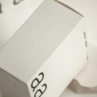 Boîte d'emballage de produit OEM de haute qualité, boîte d'emballage de savon personnalisée en carton blanc