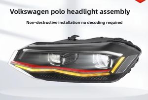 Nouveau 19-24 Volkswagen <span class=keywords><strong>Polo</strong></span> LED Daytime Running Light Lens Ensemble de phare modifié au xénon avec température de couleur 6000k - Product Image 6