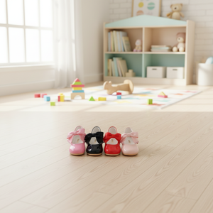 Zapatos OZKIZ Coreanos para Niñas de 2 a 7 Años, con Lazo de Macaron, Antideslizantes, Sólidos, para Primavera/Otoño, Moda Infantil, Venta al Por Mayor - Product Image 3