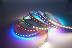 Tira <span class=keywords><strong>de</strong></span> luces <span class=keywords><strong>LED</strong></span> SK6812 RGBW programable densidad personalizada DC5V 12mm IP20 <span class=keywords><strong>cinta</strong></span> <span class=keywords><strong>LED</strong></span> direccionable <span class=keywords><strong>para</strong></span> decoración <span class=keywords><strong>de</strong></span> escenario Interior automotriz - Product Image 5