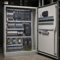 Armoire d'automatisation CVC pour unité de traitement d'air (UTA), refroidisseur, ventilateur, pompe, système de surveillance, de programmation et de gestion énergétique (BMS) 380V 400V 415V