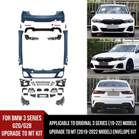 Kit carrosserie G20 G28 pour BMW Série 3, mise à niveau au style M Sport, comprenant pare-chocs avant, diffuseur arrière, jupes latérales et calandre, modèles 2019 2020 2021 2022
