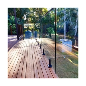 Balustrades en verre en acier inoxydable modernes, clôtures de <span class=keywords><strong>piscine</strong></span> sans cadre, adaptées aux balcons, aux escaliers, aux villas et aux hôtels - Product Image 5