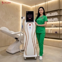 Mesin Penghilang Bulu Laser Diode 2025 Terbaru 3000W 755/1064/808/940 4 Panjang Gelombang Pendingin Es Tanpa Rasa Sakit Bersertifikasi CE EU