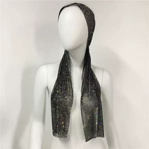 Accesorios para <span class=keywords><strong>Mujer</strong></span>, Sombrero <span class=keywords><strong>Pirata</strong></span> Elástico con Pedrería, Pañuelo Largo Personalizado, Pañuelo para la Cabeza para Actuaciones Musicales - Product Image 6