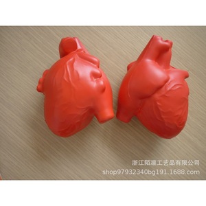 Pu <b>Foam</b> Heart Shape Stress Relief Toy Molding <b>Craft</b> Decor Item Made In China - Product Image 3