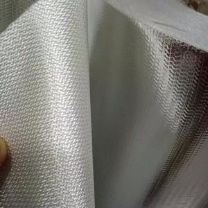 Rouleau d'isolation <span class=keywords><strong>thermique</strong></span> en tissu de fibre de verre et feuille d'aluminium écologique, résistant aux hautes températures et au feu, pour usage en cuisine - Product Image 4