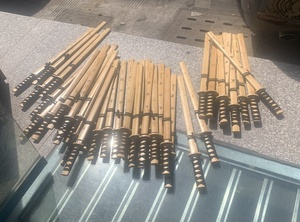 Regali per Ragazzi Spada Giocattolo Katana per Bambini in Bambù Spada da Guerriero Tradizionale per Giochi all'Aperto Spada da <span class=keywords><strong>Samurai</strong></span> per Bambini - Product Image 2