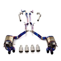 Expédition rapide Catback d'échappement pour BENZ AMG W204 C63 V8 2008-2014 Silencieux Valve Télécommande Catback Embouts d'échappement