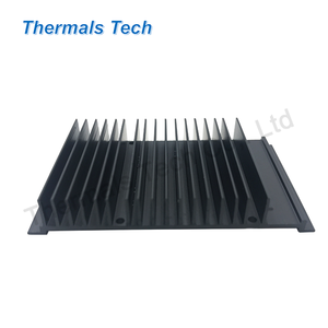 (L)40 *(<span class=keywords><strong>W</strong></span>)46.2mm électronique dissipateur de chaleur avec noir anodisé pour 25W appareil ménager puce - Product Image 6