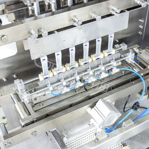 Riempimento e pesatura completamente automatici a 4 corsie a 6 corsie con pompa per liquidi mini stick pack liquido deodorante per bocca prezzo macchina imballatrice - Product Image 6