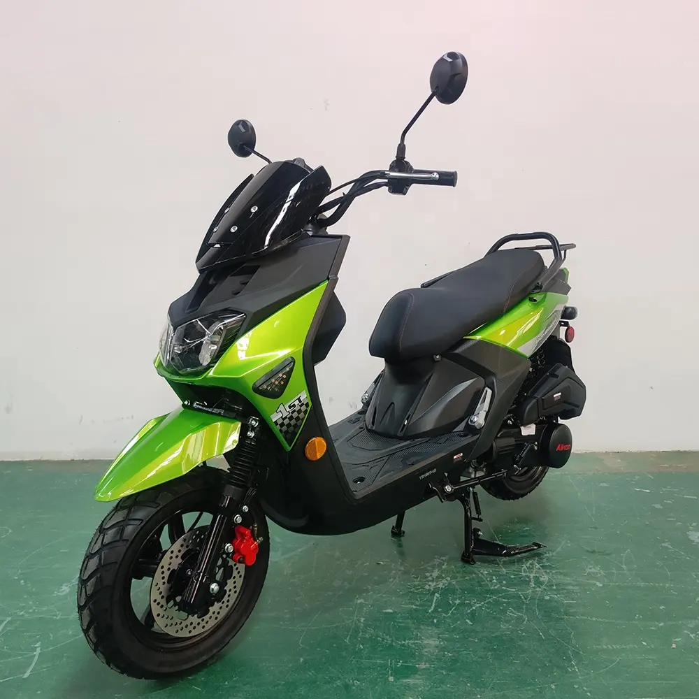 gas motorcycle EPA certificated Popular 125cc 150cc gas moped scooter powered motorcycle cheap gasoline scooter for adult