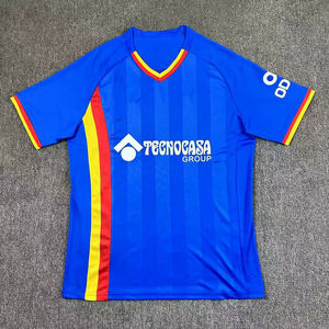 Summer Soccer Wear Nouvelle saison 2025/26 Getafe Home Away Jersey Short Sleeve Uniform European Club Competitions Featuring - Product Image 3