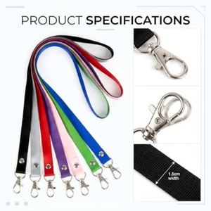 Correa Personalizada para Tarjetas de Identificación, Porta Tarjetas con Diseño Personalizado, Correa para Colgar el Teléfono, Correa para Tarjetas de Identificación, Llaves del Coche y Cartera - Product Image 2