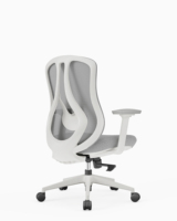 Ergonomique 360 °   Chaise de bureau inclinable pivotante en maille pour la sieste du personnel