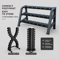 Support de rangement pour kettlebells en métal, gain de place, pour entraînement de force, organisateur de poids pour salle de sport et usage domestique