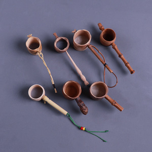 Bamboo Tea Strainers Handcrafted Reusable Tea Filters For Tea Ceremony Accessories Stainless Steel Mesh With Wooden Handle - Product Image 2